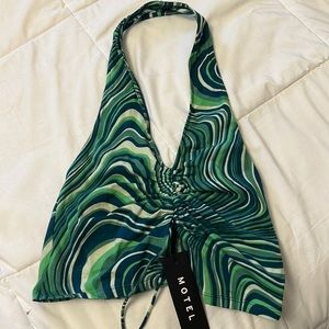 Motel rocks halter top